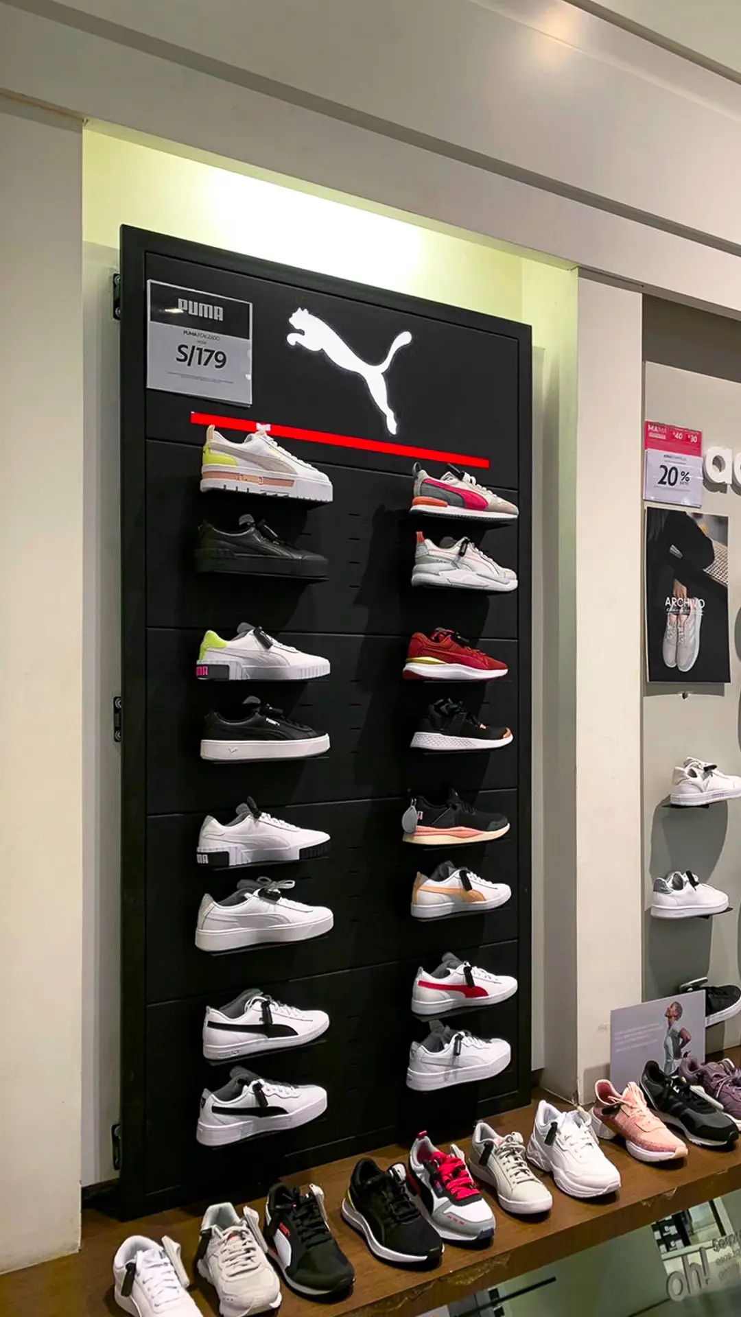 Proyecto de fabricación de mueble para Puma por Jaramillo Contratistas