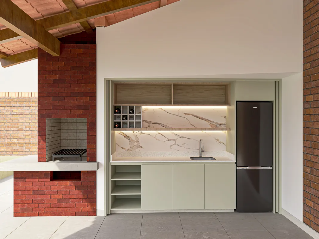 Diseño de Wet Bar moderno en Miraflores